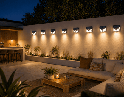 100 LED Solar Wall Light - GenZsolar