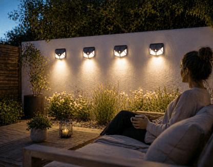 100 LED Solar Wall Light - GenZsolar