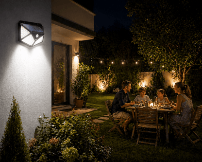 100 LED Solar Wall Light - GenZsolar