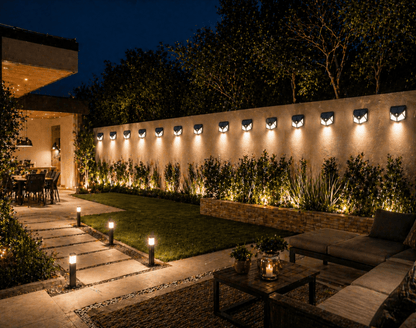 100 LED Solar Wall Light - GenZsolar
