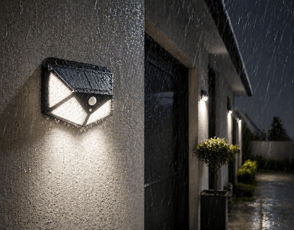 100 LED Solar Wall Light - GenZsolar