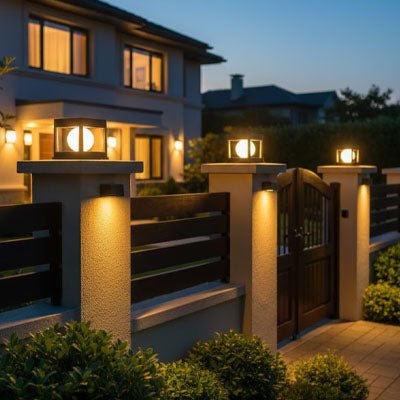 LED Solar Post - GenZsolar