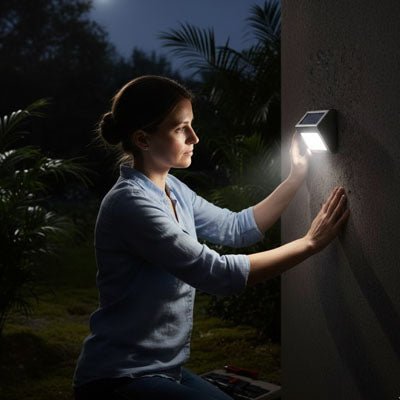 Outdoor Solar Lamp | SolarBeam - GenZsolar