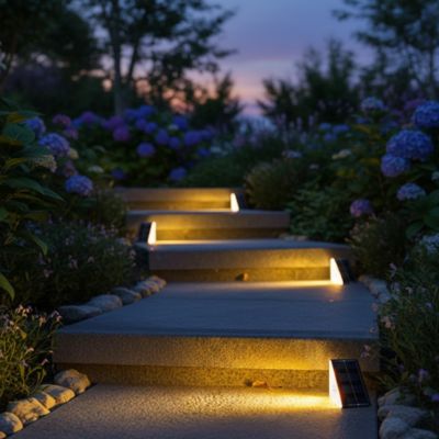 Outdoor Solar Step Lights - GenZsolar