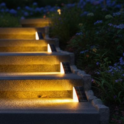 Outdoor Solar Step Lights - GenZsolar