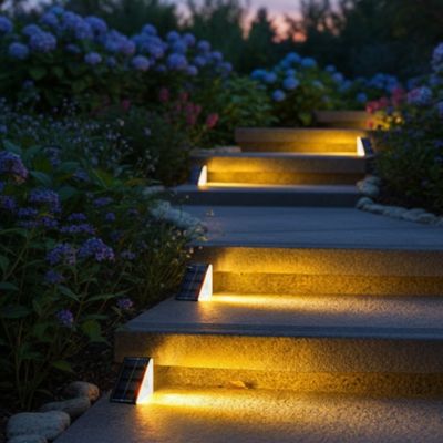 Outdoor Solar Step Lights - GenZsolar