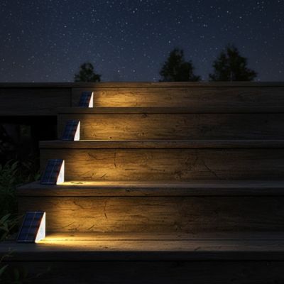 Outdoor Solar Step Lights - GenZsolar