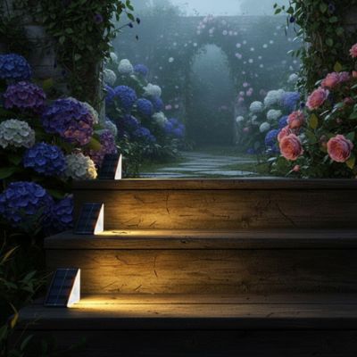 Outdoor Solar Step Lights - GenZsolar