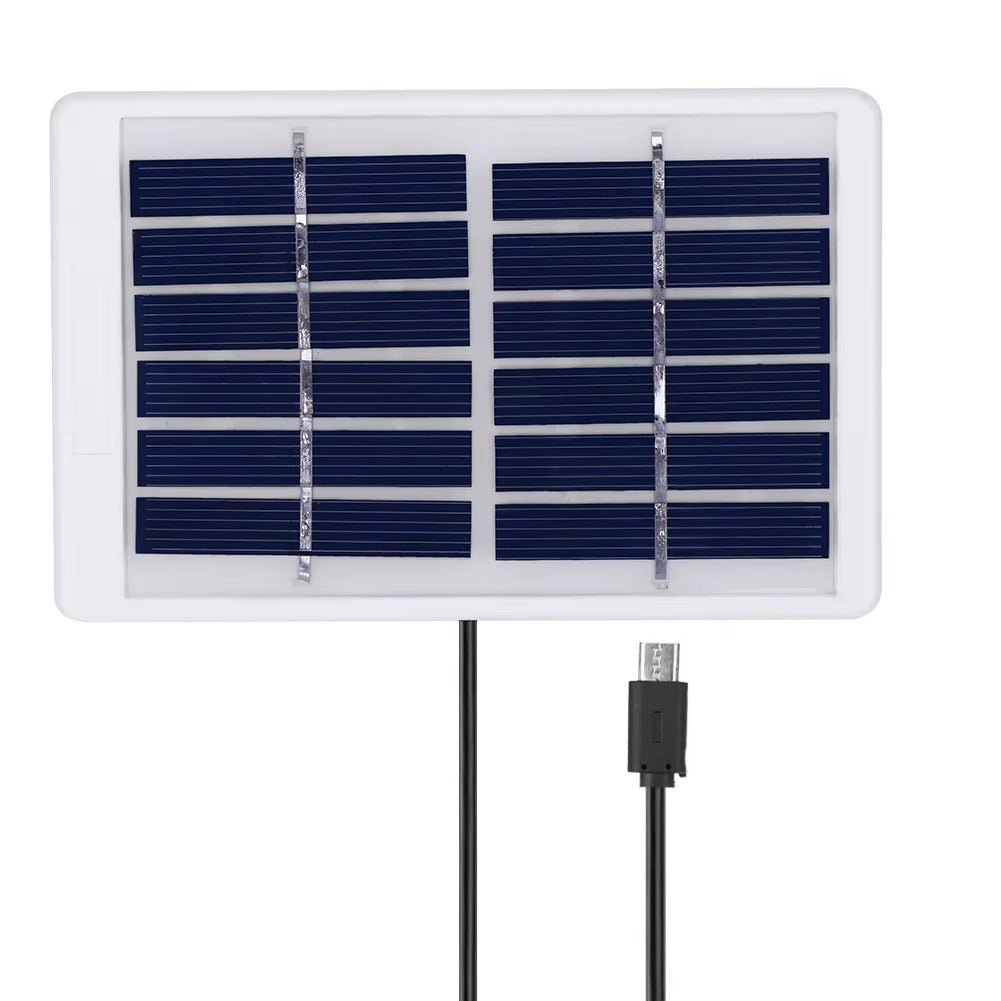 Rechargeable Solar Lamp for Home and panel - GenZsolar