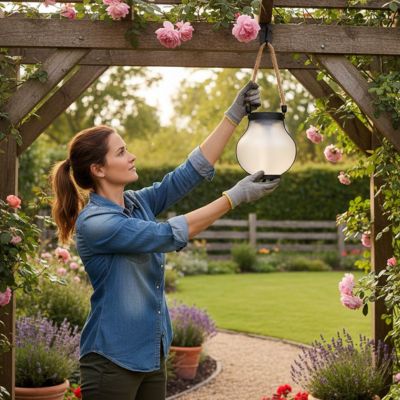 Solar Flame Camping Lantern - GenZsolar