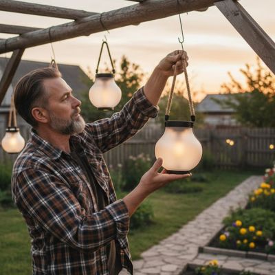 Solar Flame Camping Lantern - GenZsolar