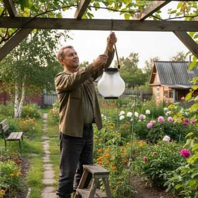 Solar Flame Camping Lantern - GenZsolar